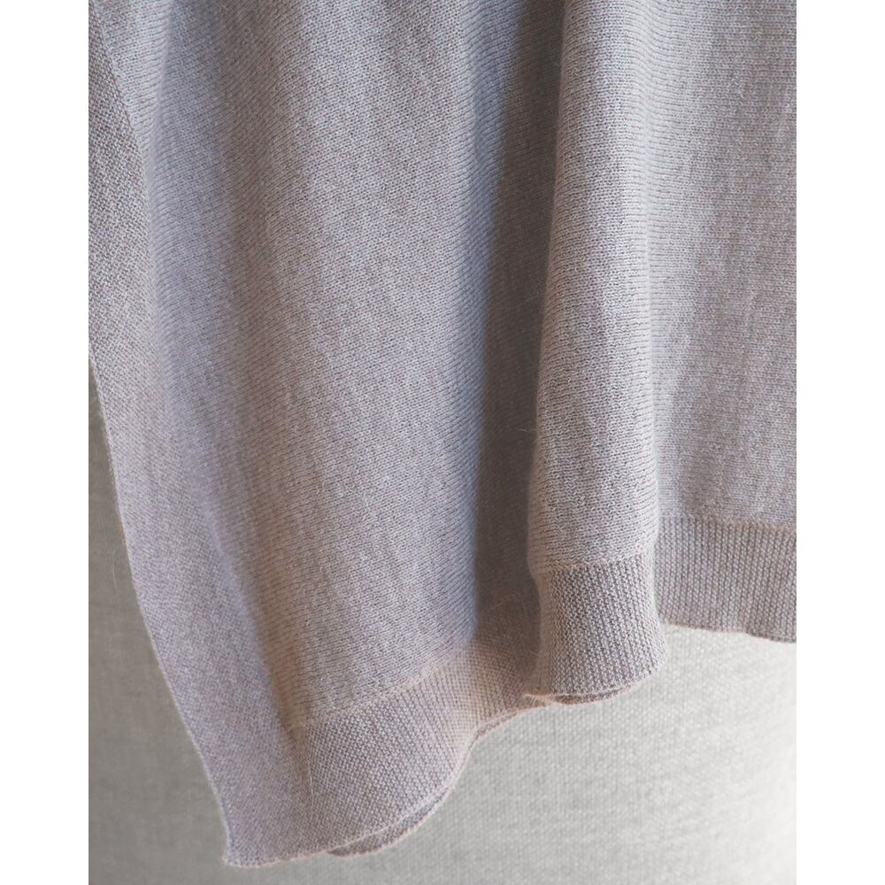 Fabric Junkies Travel Blanket 100% Lightweight Alpaca / OATMEAL